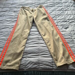 Dickies workwear pants (with orange reflective)